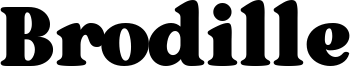 Brodille Font