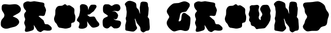Broken Ground Font