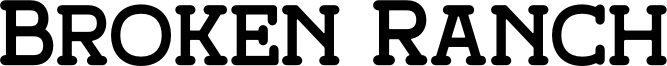 Broken Ranch Font