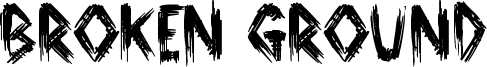 Broken Ground Font