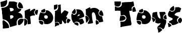 Broken Toys Font