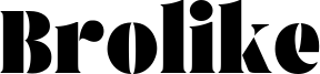 Brolike Font