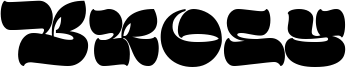 Broly Font