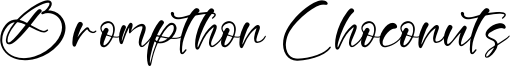 Brompthon Choconuts Font