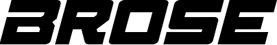 Brose Font