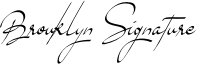 Brouklyn Signature Font