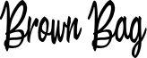 Brown Bag Font
