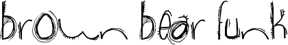 Brown Bear Funk Font