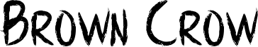 Brown Crow Font