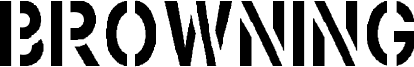 Browning Font