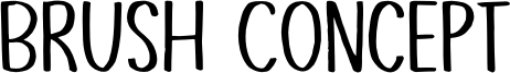 Brush Concept Font
