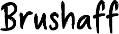 Brushaff Font