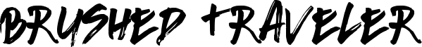 Brushed Traveler Font