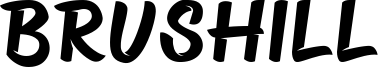 Brushill Font