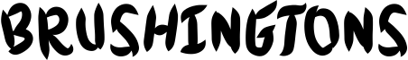 Brushingtons Font