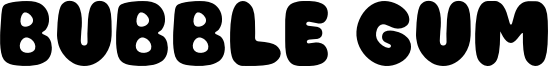 Bubble Gum Font