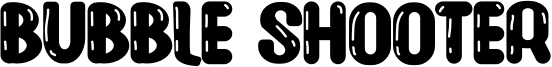 Bubble Shooter Font