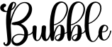 Bubble Font