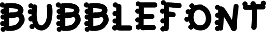 Bubblefont Font