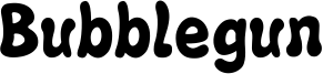 Bubblegun Font