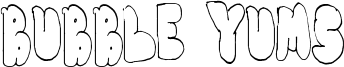 Bubble Yums Font