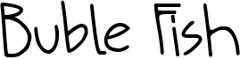 Buble Fish Font
