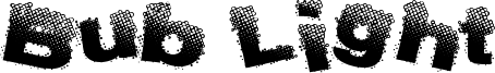 Bub Light Font