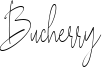 Bucherry Font