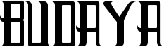 Budaya Font