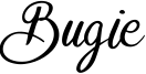 Bugie Font