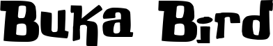 Buka Bird Font