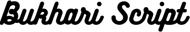 Bukhari Script Font