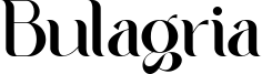Bulagria Font