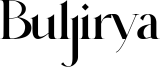 Buljirya Font