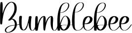 Bumblebee Font