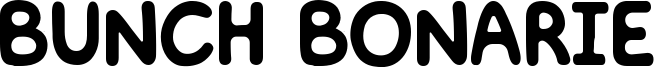 Bunch Bonarie Font