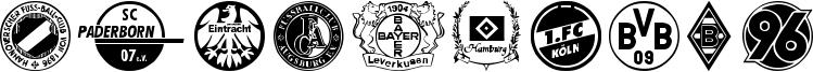Bundesliga Font