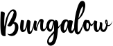 Bungalow Font