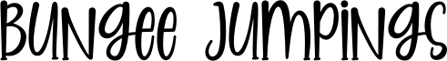 Bungee Jumpings Font