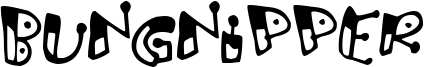 Bungnipper Font