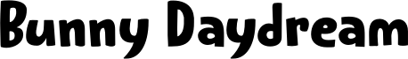 Bunny Daydream Font