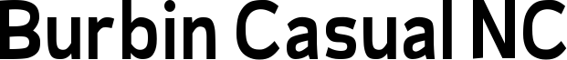 Burbin Casual NC Font
