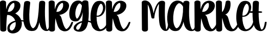 Burger Market Font