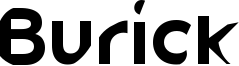Burick Font