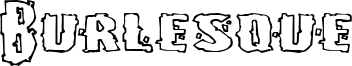 Burlesque Font