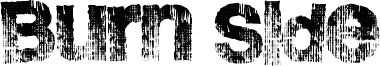 Burn Side Font