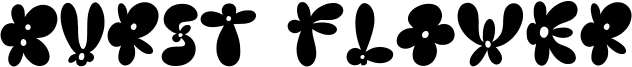 Burst Flower Font
