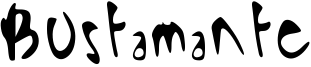 Bustamante Font