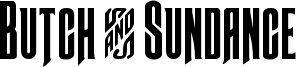 Butch & Sundance Font