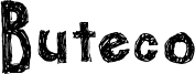 Buteco Font